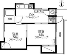 あすなろ荘の間取り画像