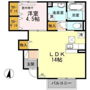 シャインピーチの間取り画像