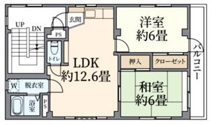 エーデルワイスの間取り画像