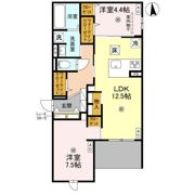 Armojour B棟の間取り画像