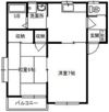 ミラハイツDの間取り画像