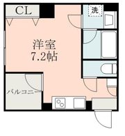 Escaza新屋敷の間取り画像