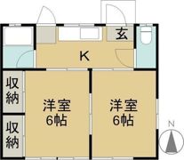 カーサカメイの間取り画像