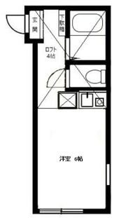 ユナイト横浜ミラネーゼの瞳の間取り画像