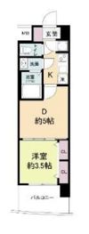 セレニテ神戸ミラクノールの間取り画像