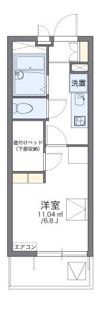 レオパレスT T ローランの間取り画像