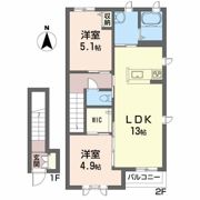 SHM 10－4 B棟の間取り画像