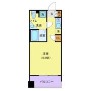 クレジデンス神谷町の間取り画像