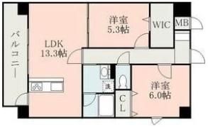 ジャルダン フルーリの間取り画像