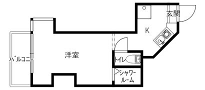 メゾンドグロリエの間取り画像