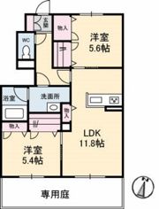 フォーブル弐番館の間取り画像