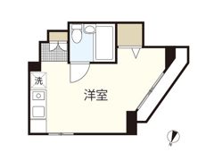 カルチェ羽衣の間取り画像