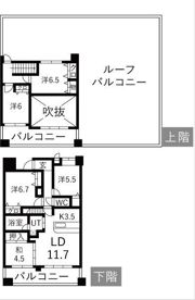 モアグレース住吉Ⅲの間取り画像