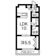 プレジール曽根の間取り画像