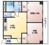 グレーシア庚午の間取り画像