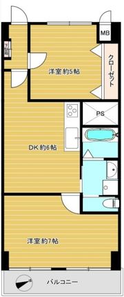 田無永谷マンションの間取り画像