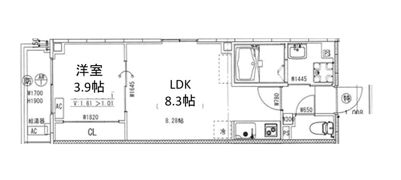 ARCA豊中曽根の間取り画像