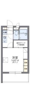 レオパレス新都心メカルの間取り画像