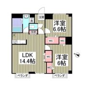 エンデカ東浦和の間取り画像