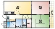アドニス大崎の間取り画像