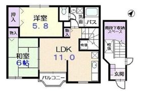 アヴニール・Kの間取り画像