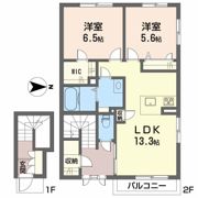 桜ガーデン空港通の間取り画像