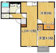 菜摘館の間取り画像