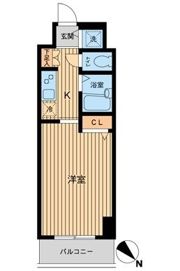 HF東神田レジデンスの間取り画像