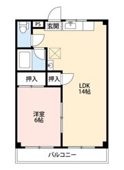 コーポひまわりの間取り画像
