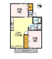 コーポマウンテンの間取り画像
