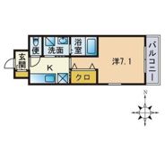 アンリシールの間取り画像