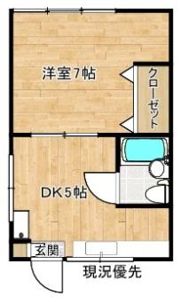 東光ハイツの間取り画像