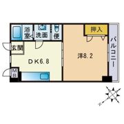 パインクレスト高宮の間取り画像