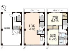 江波東1丁目戸建の間取り画像