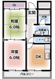 メゾン ラ フォーレの間取り画像