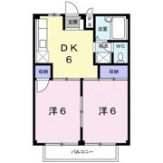 リバーサイド小川Bの間取り画像