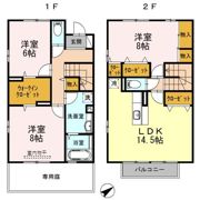 モンターニュの間取り画像