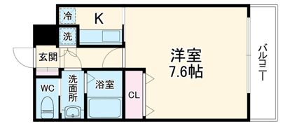 エイペックス中之島南の間取り画像