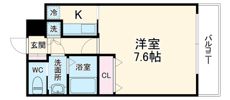 エイペックス中之島南の間取り画像