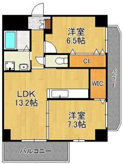 TGボナール浅川台B棟の間取り画像