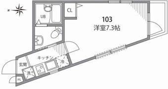 ステラコート松原の間取り画像