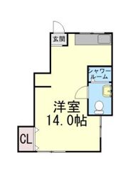 国玉ハイツの間取り画像