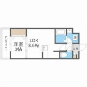 AILE東中浜の間取り画像