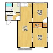 ラフォーレ大沢part1の間取り画像