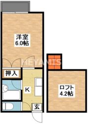 シャトル石神の間取り画像