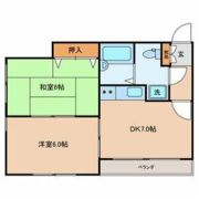 スリーハイム鹿浜の間取り画像