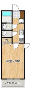 アレフガルド府中の間取り画像