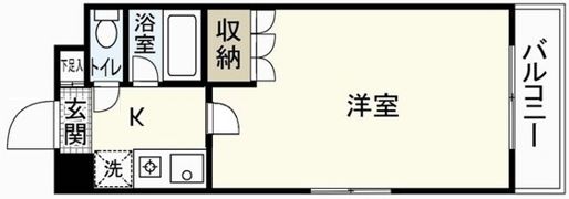 サンローレル串戸の間取り画像