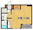 ベルベデール大門の間取り画像