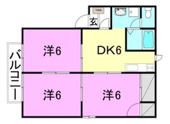 ラフレシア杉浦I棟の間取り画像